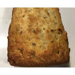 White Gluten Free Loaf, SEEDED Large 